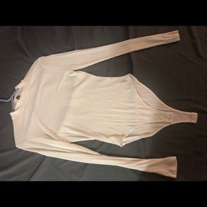 Off white body suit